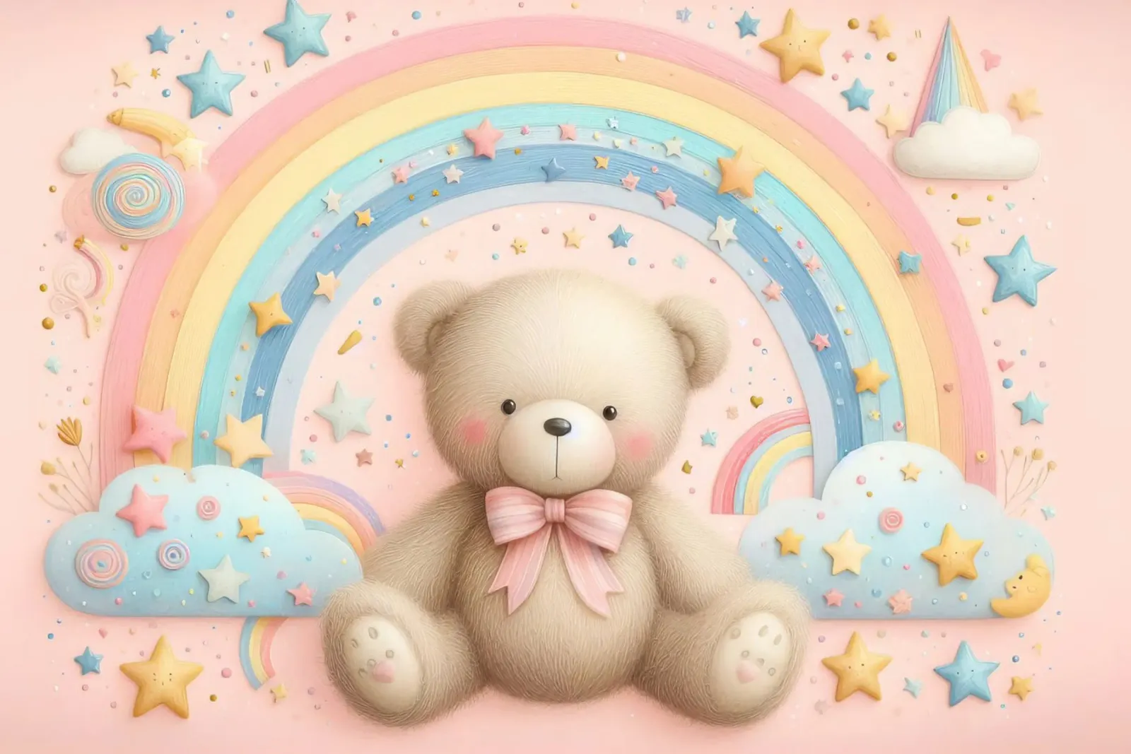orso per bambini pellicola backlit da 🎁 ARTVI-SHOP