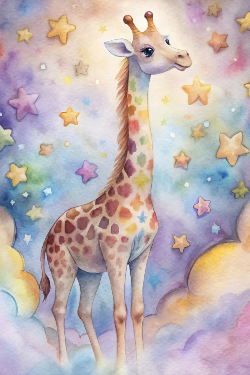 giraffa per bambini pellicola backlit da 🎁 ARTVI-SHOP