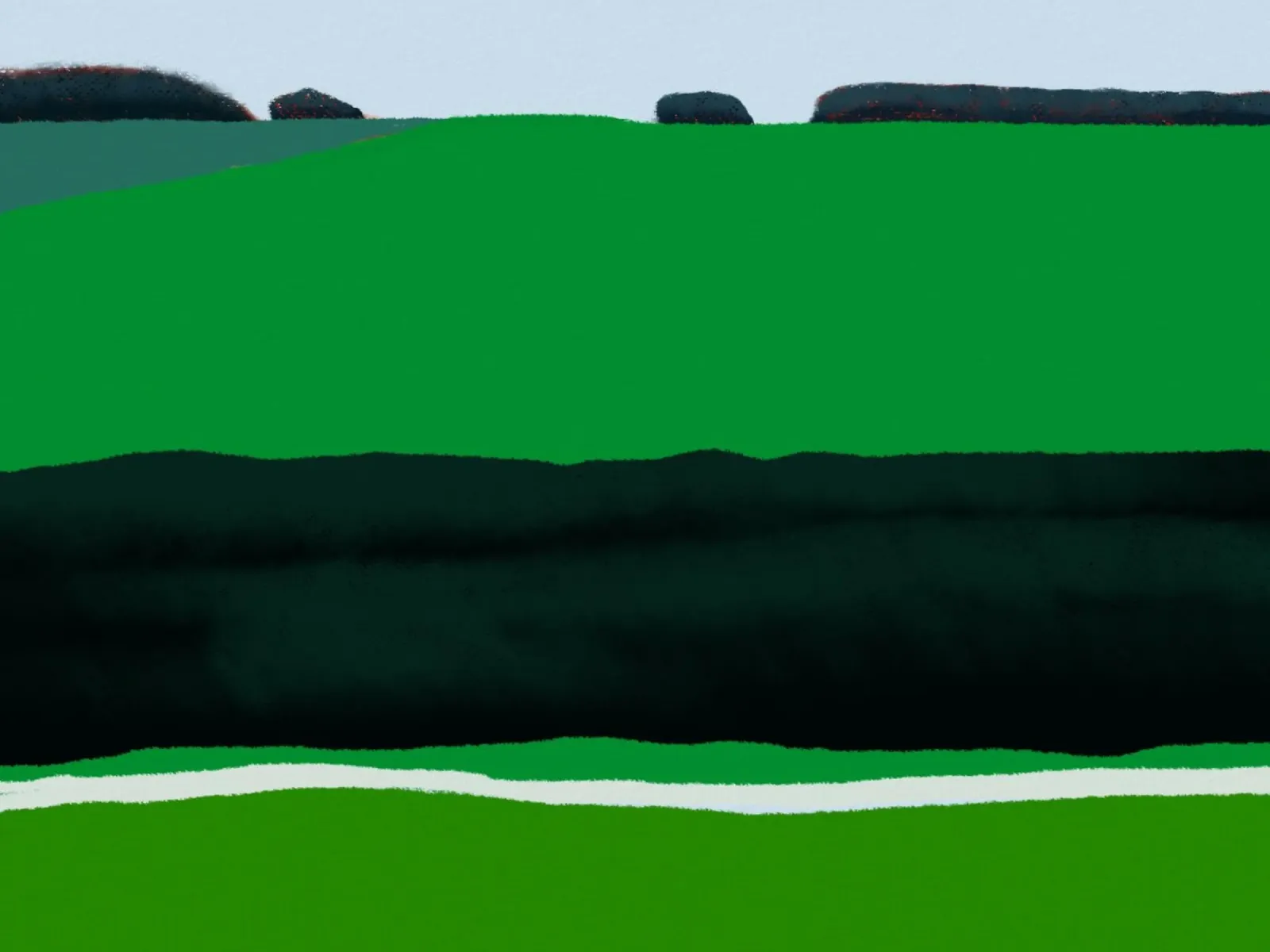 Flat plane canvas by Little Dean