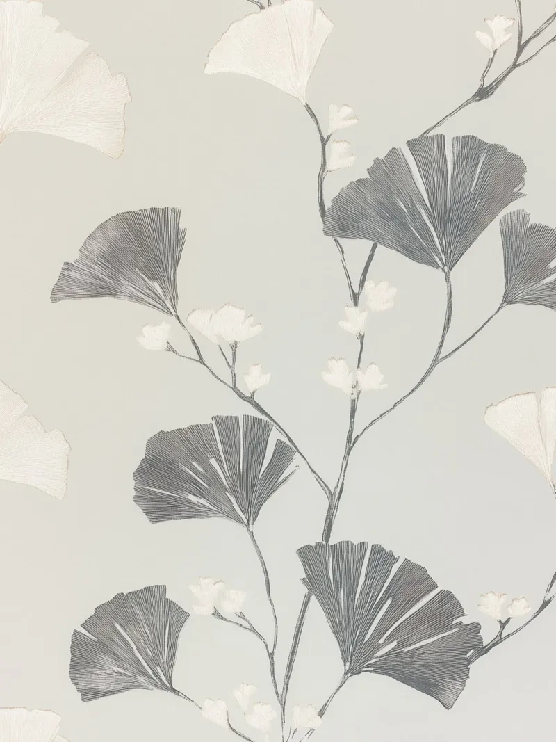 Foglie di ginkgo botanico plexiglass da Carinaprint