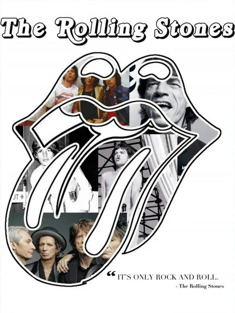 The Rolling Stones JT IT'S ONLY ROCK AND ROLL pellicola backlit da SoundStudio
