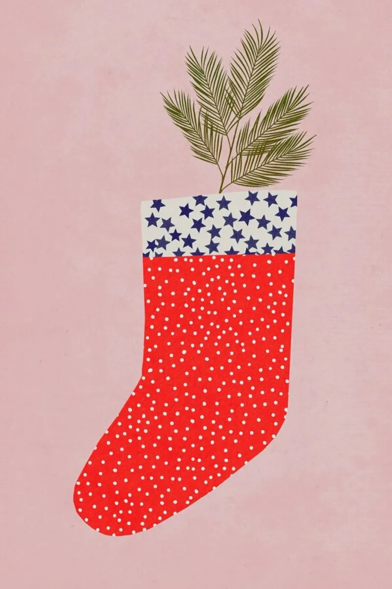 Christmas Sock pellicola backlit da Kind of Style