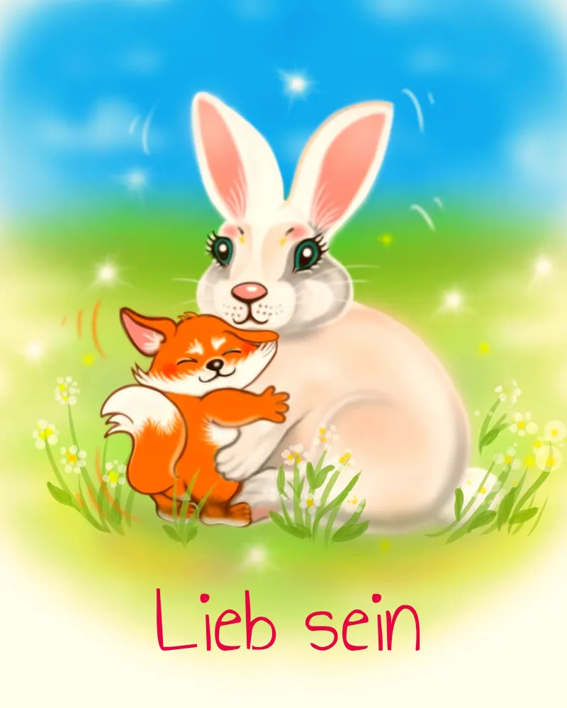 Lieb sein pellicola backlit da Happy 😃 Art 🎨 by Christine Schnoell