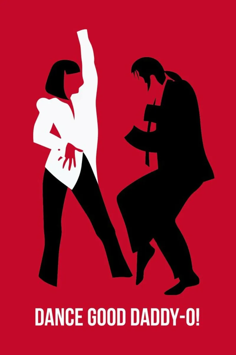 Dance Good Poster 2 poster con telaio in plastica da Naxart