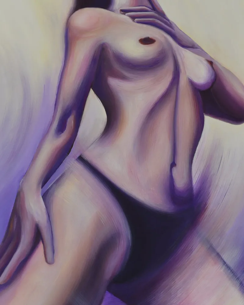 Divine Beauty poster con telaio in plastica da alina-castro-art