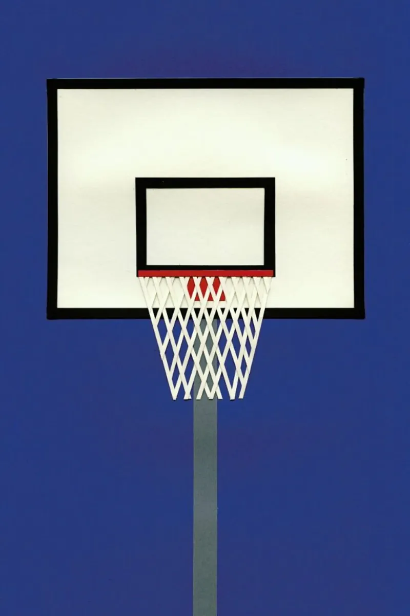 Oakland Basketball Team III carta hahnemühle da Rosi Feist