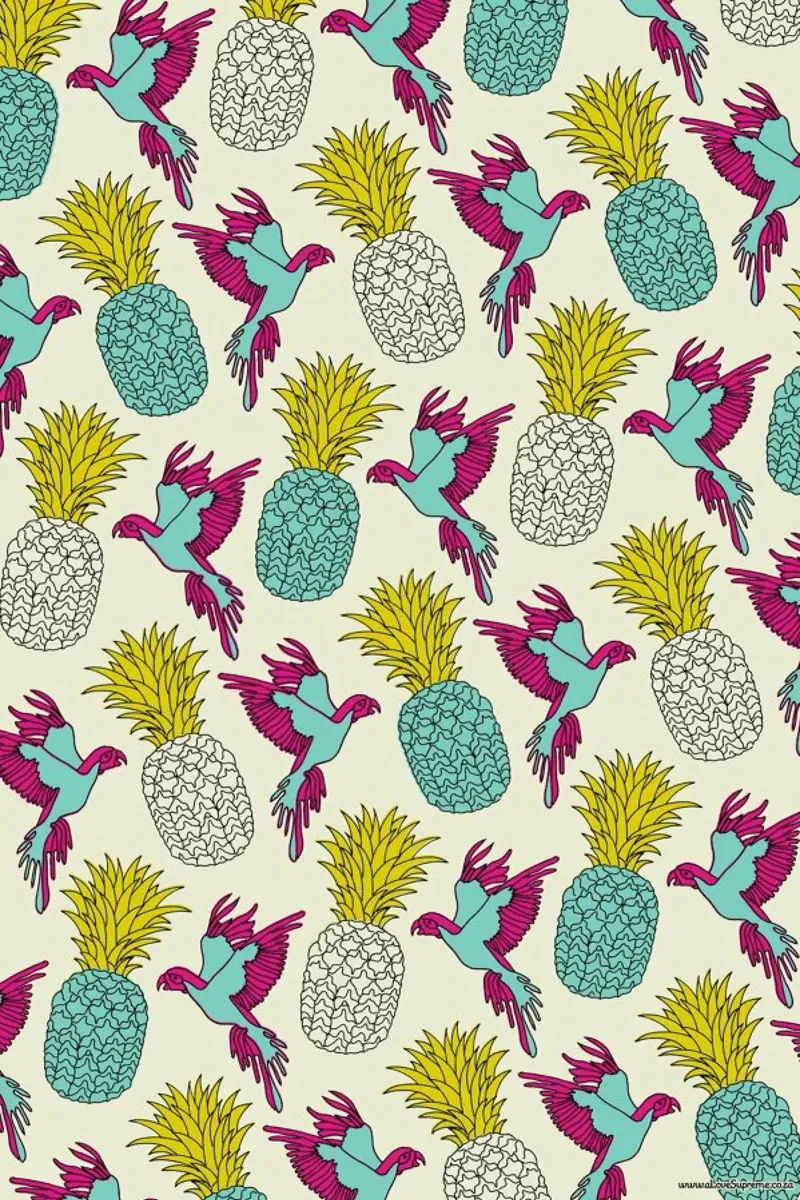 Wrapping Paper Pineapple pellicola backlit da a Love Supreme