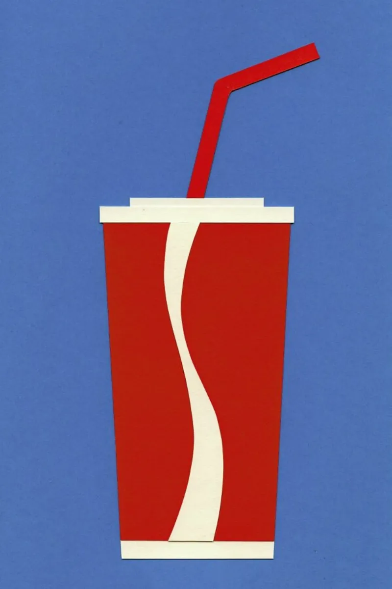 Cup of Coke plexiglass da Rosi Feist