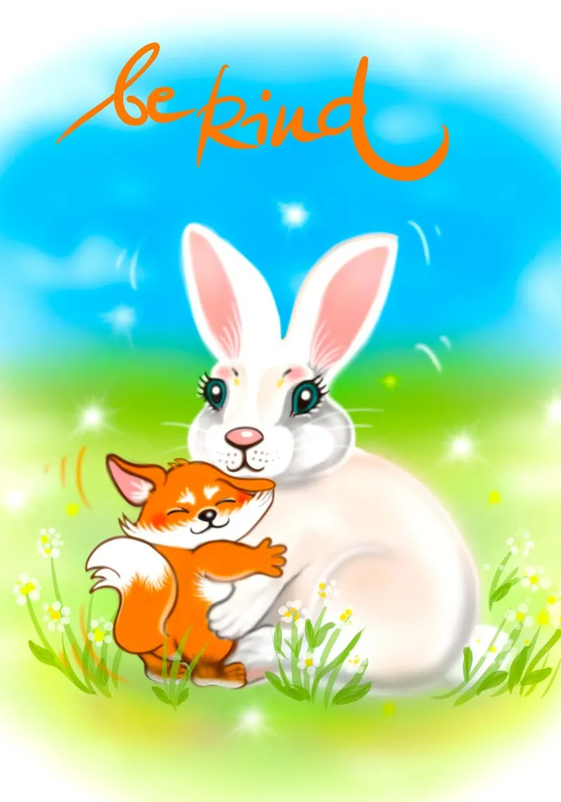 be kind pellicola backlit da Happy 😃 Art 🎨 by Christine Schnoell