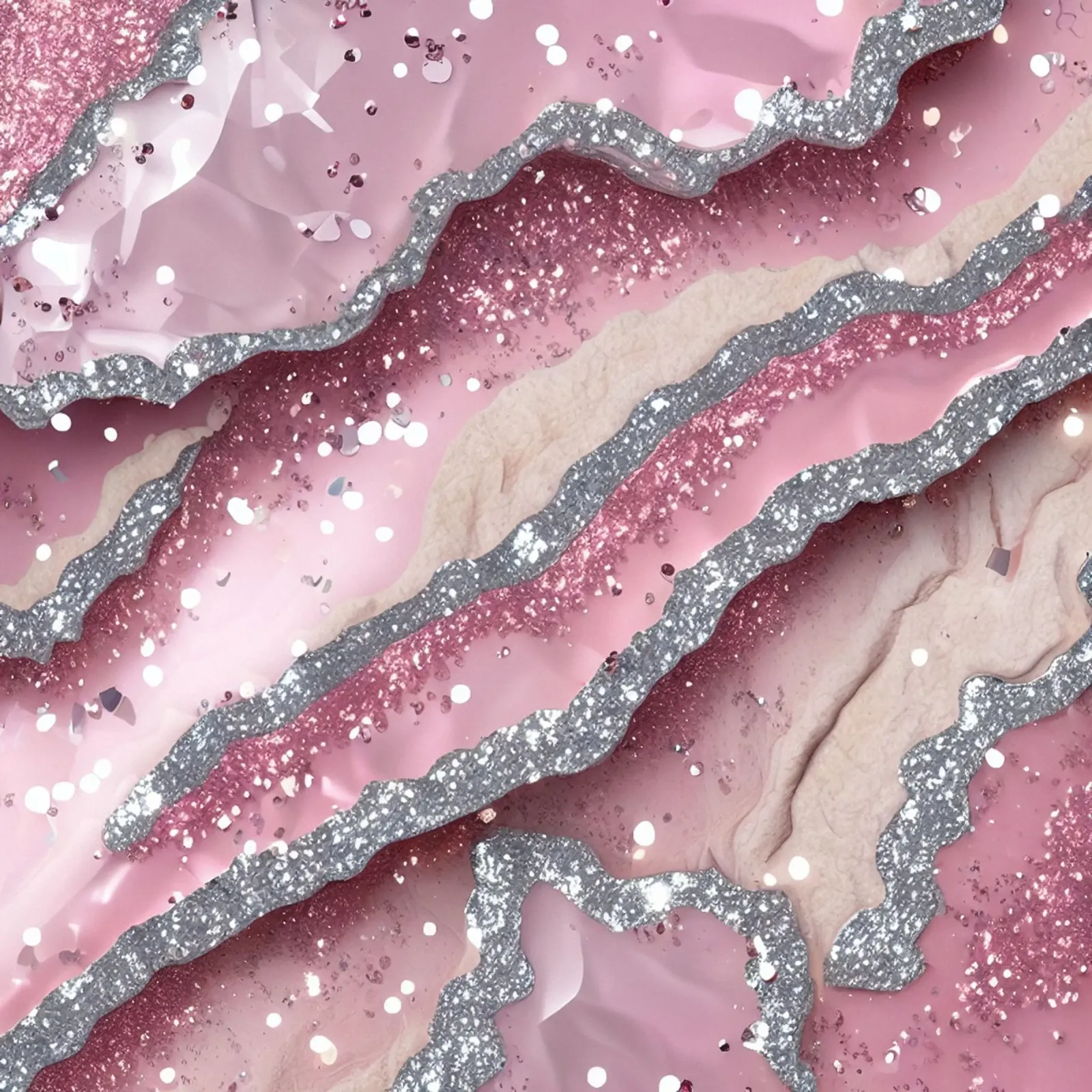 Texture agata rosa glam plexiglass da Gemstone Textures