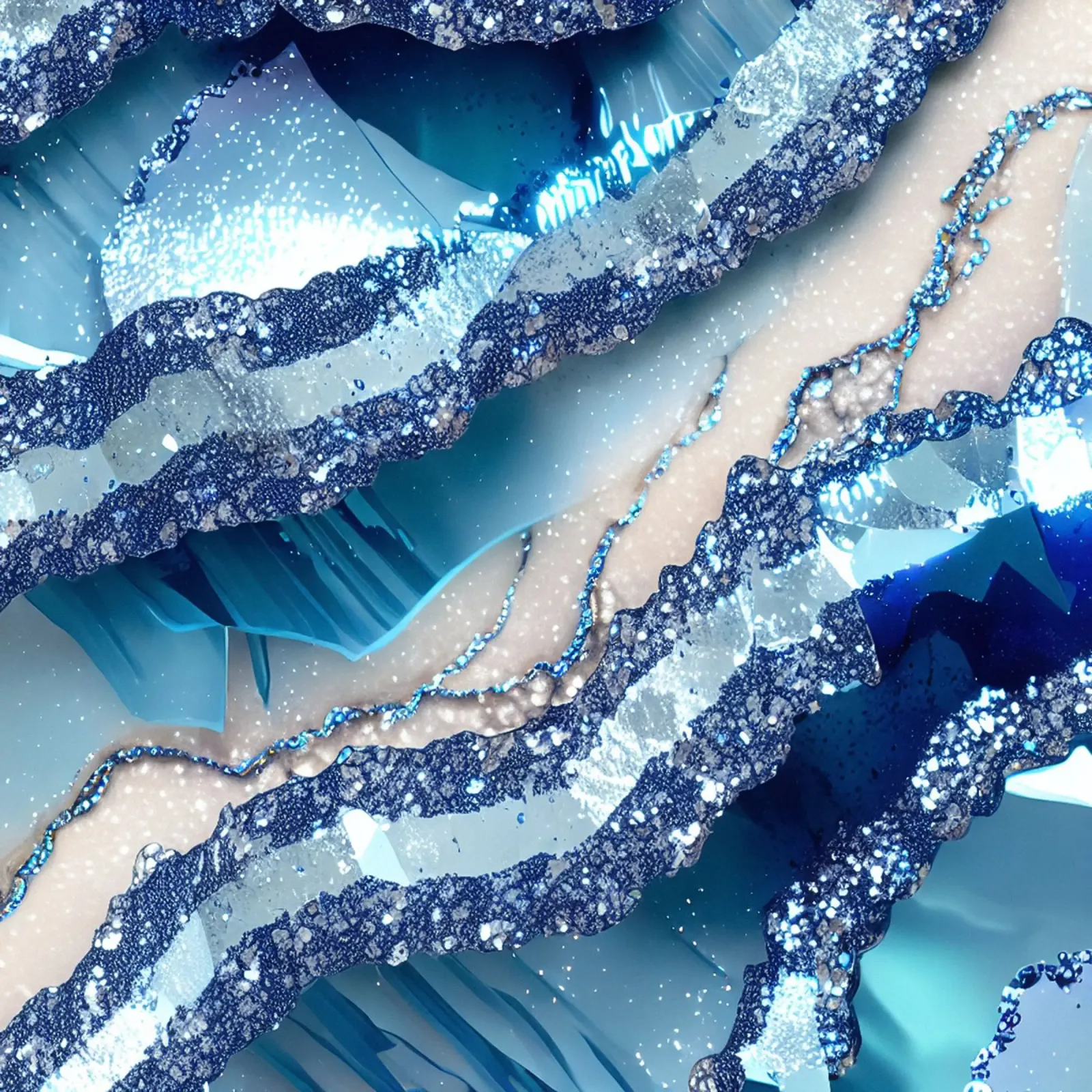 Agata blu glam Texture pellicola backlit da Gemstone Textures