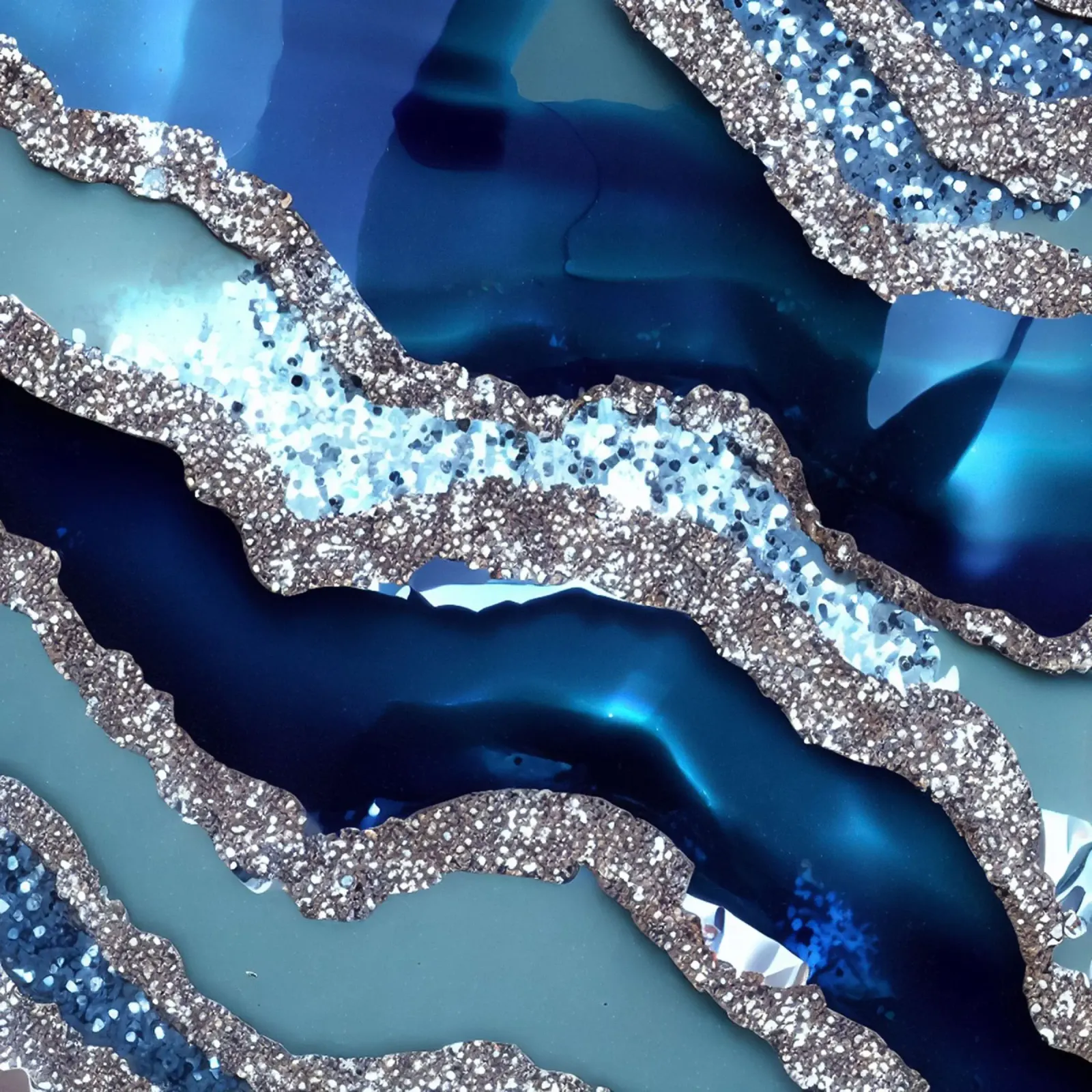 Agata blu glam Texture pellicola backlit da Gemstone Textures