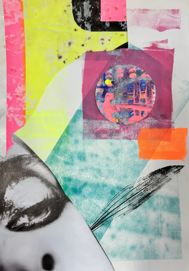Eye movement Acryl-Glas von PeHa - ART