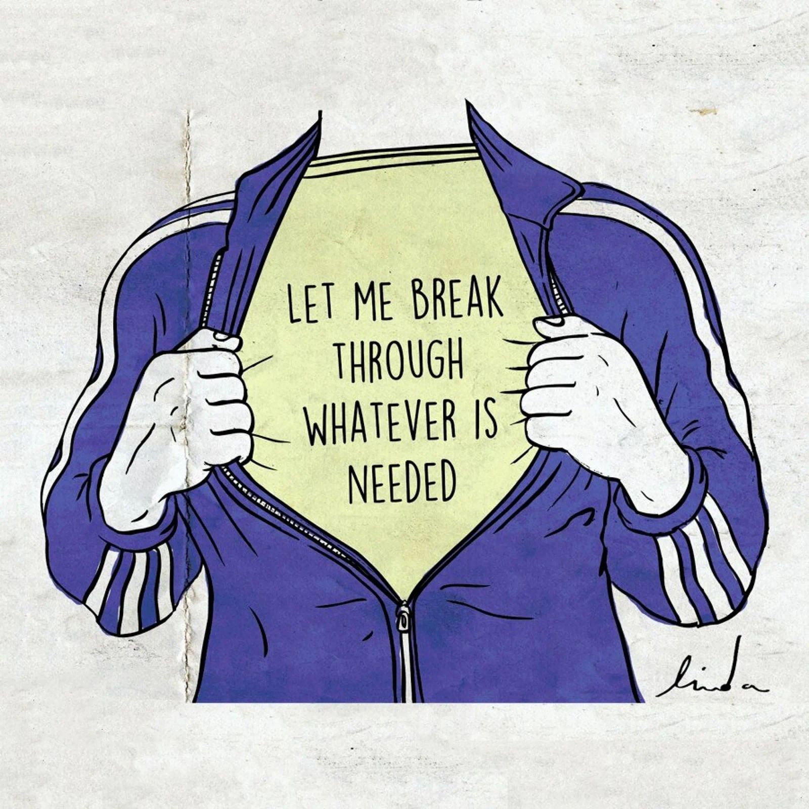 Break Through plexiglass da Linda van Bruggen