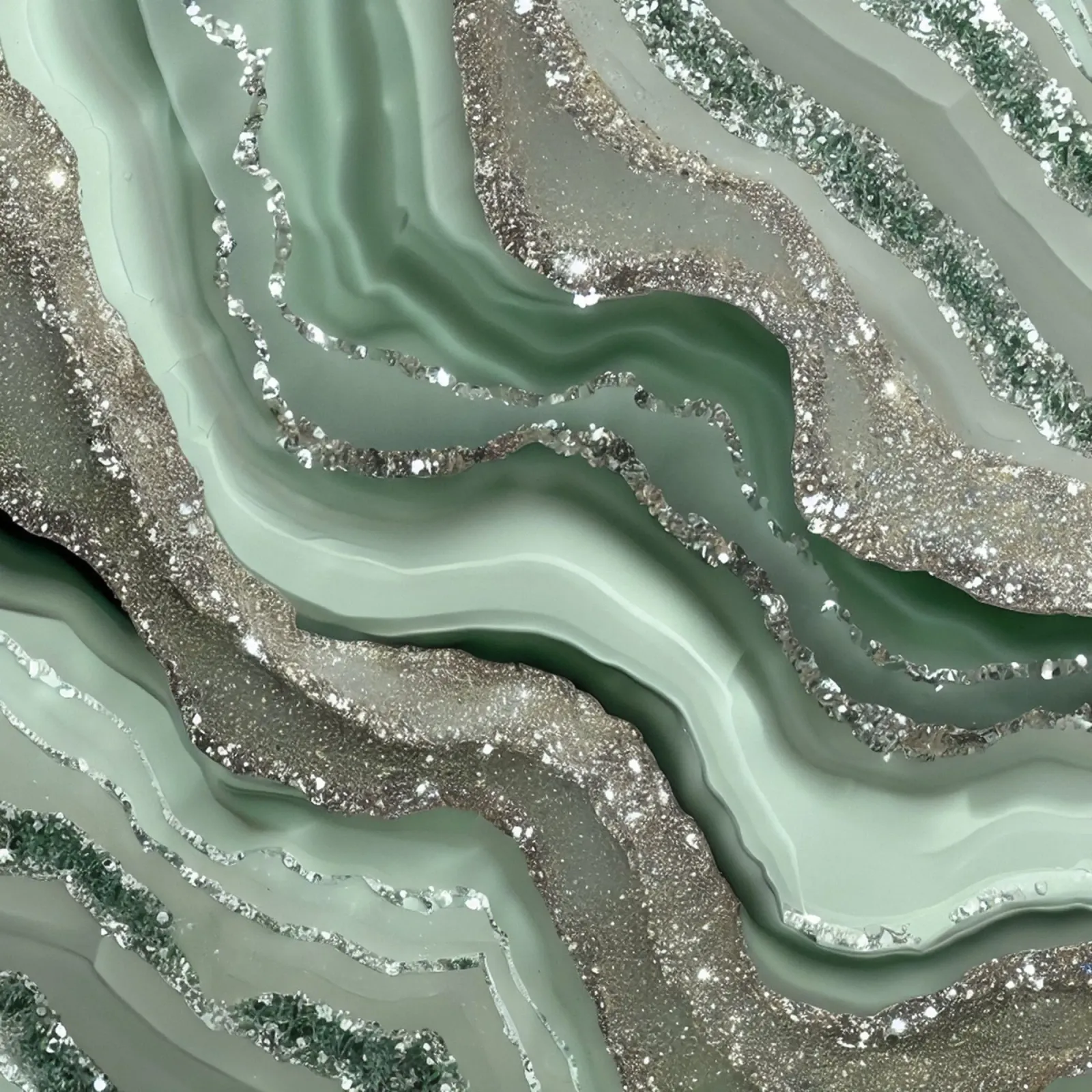 Glam Sage Vert Texture Agate hahnemühle de Gemstone Textures