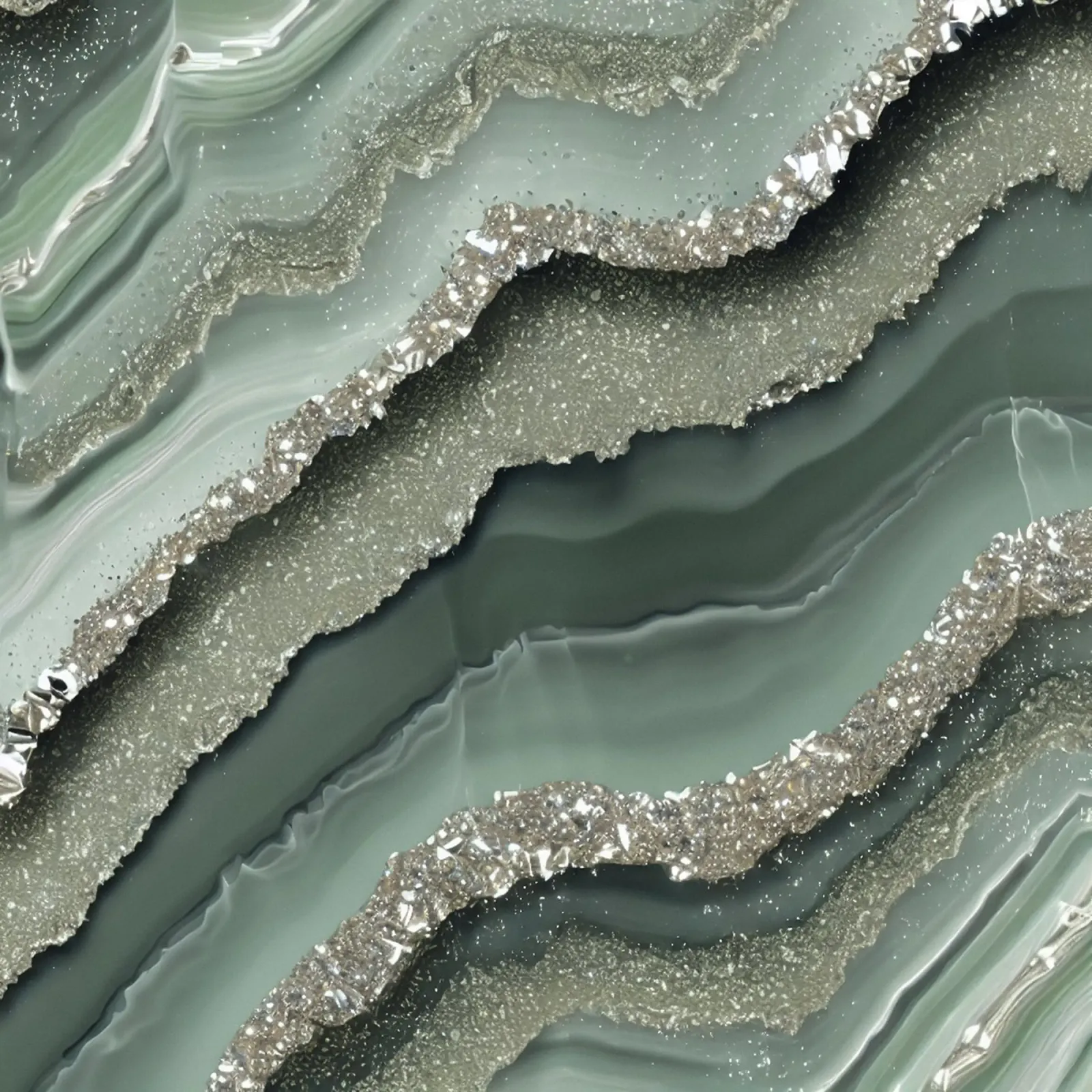Glam Sage Vert Texture Agate hahnemühle de Gemstone Textures