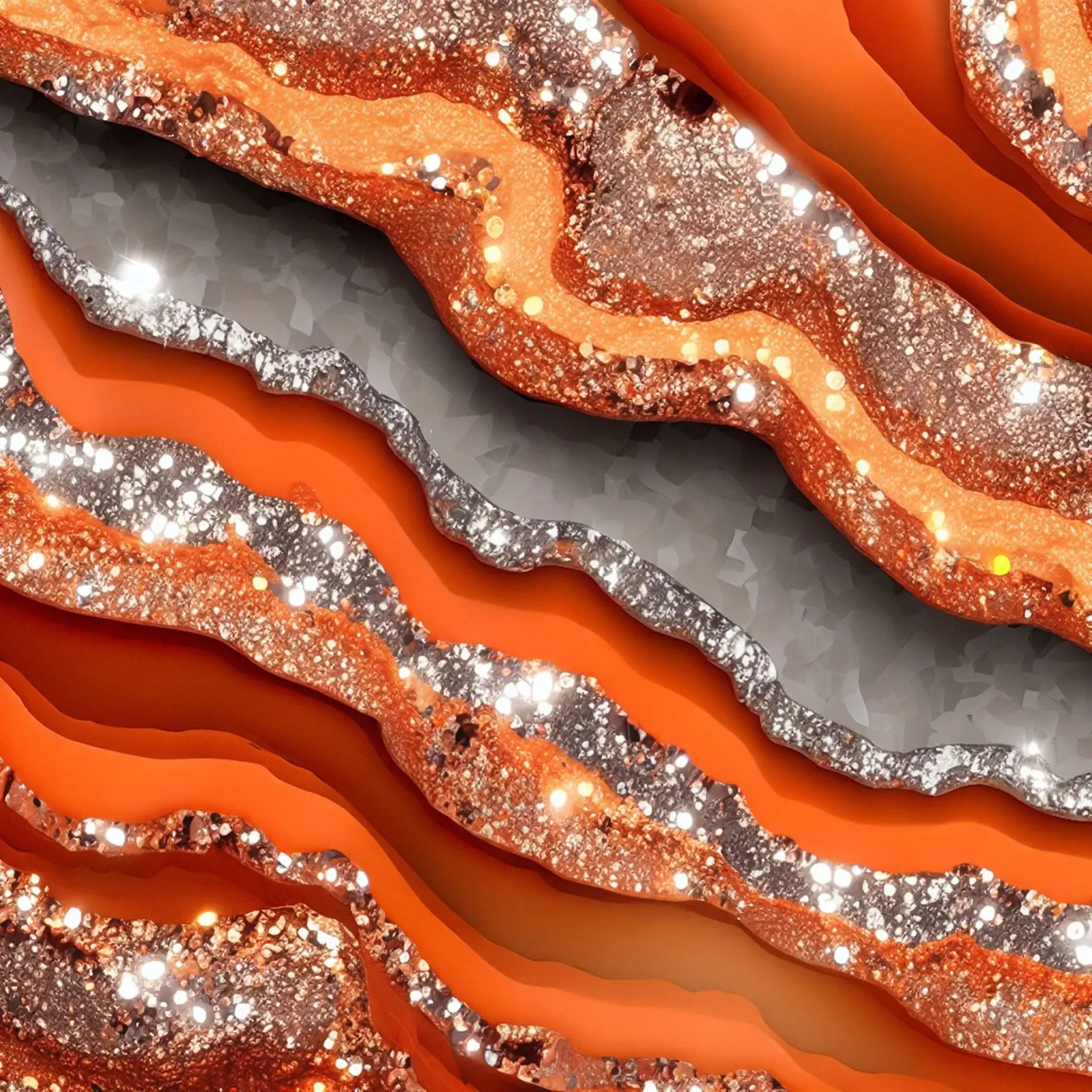 Agata arancione glam Texture pellicola backlit da Gemstone Textures