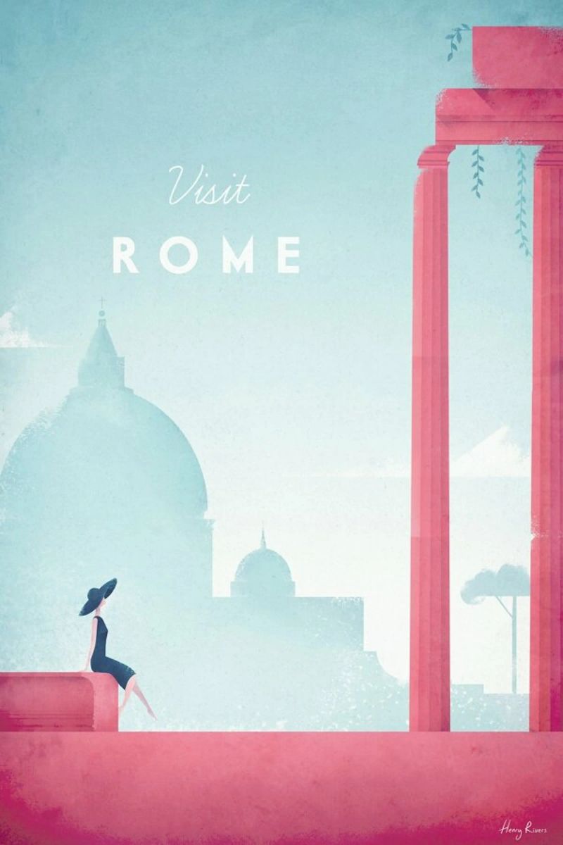 Rome poster de Henry Rivers