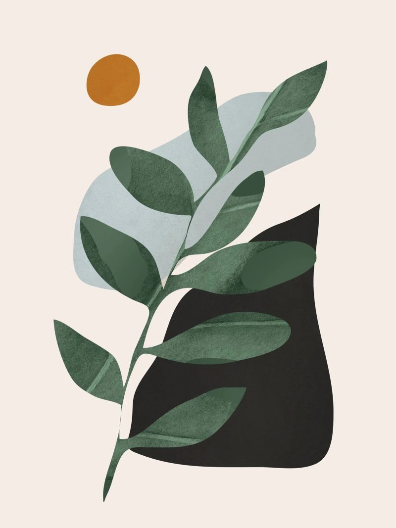abstract minimal 333 poster by ThingDesign