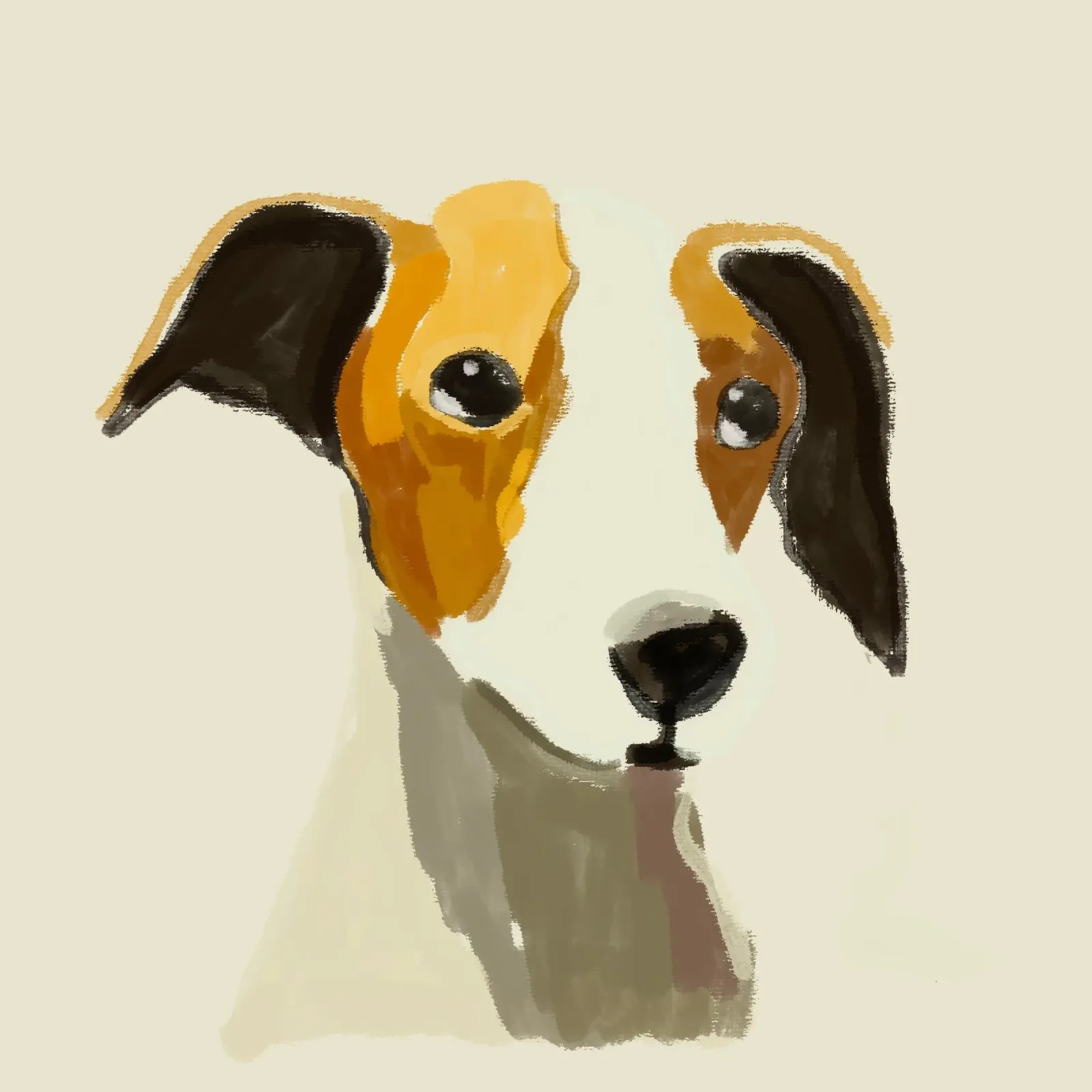 Ritratto di cane 2 pellicola backlit da ThingDesign