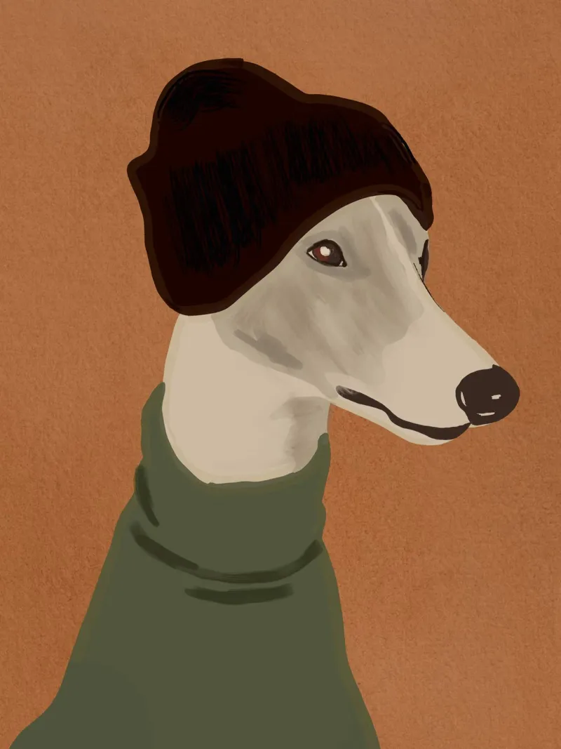 Ritratto di cane 5 pellicola backlit da ThingDesign