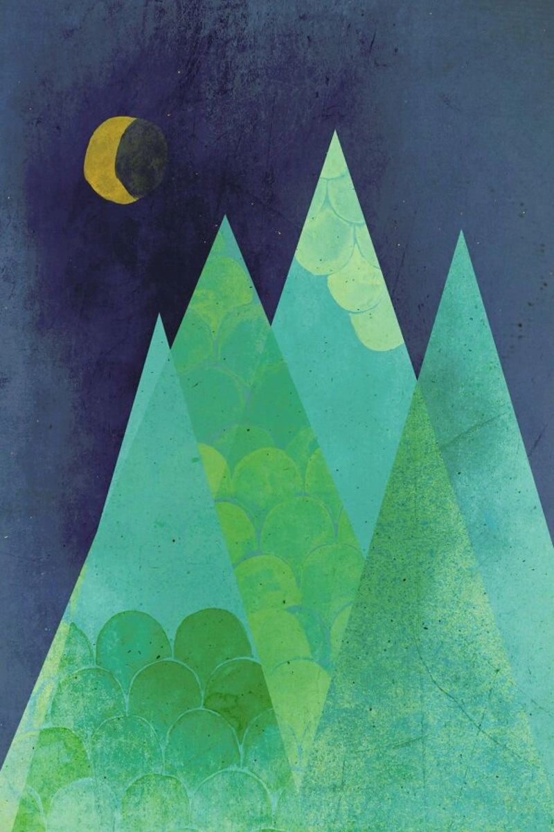Norway at Night poster by treechild