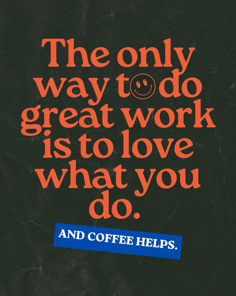 coffee helps, always canvas by Ambition Wall