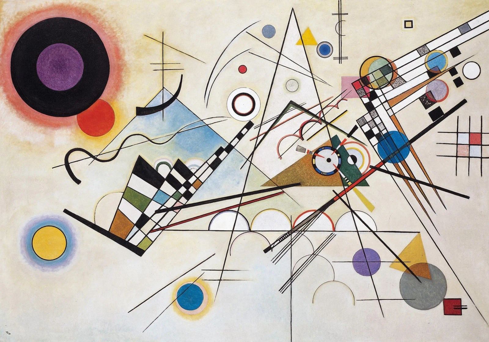 Wassily Kandinsky - Compositie VIII poster van William Store
