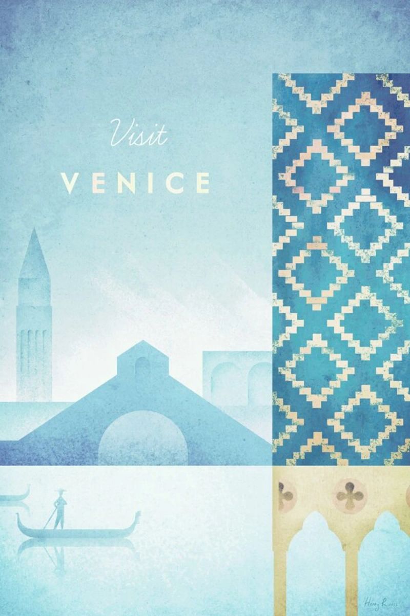 Venice Poster von Henry Rivers