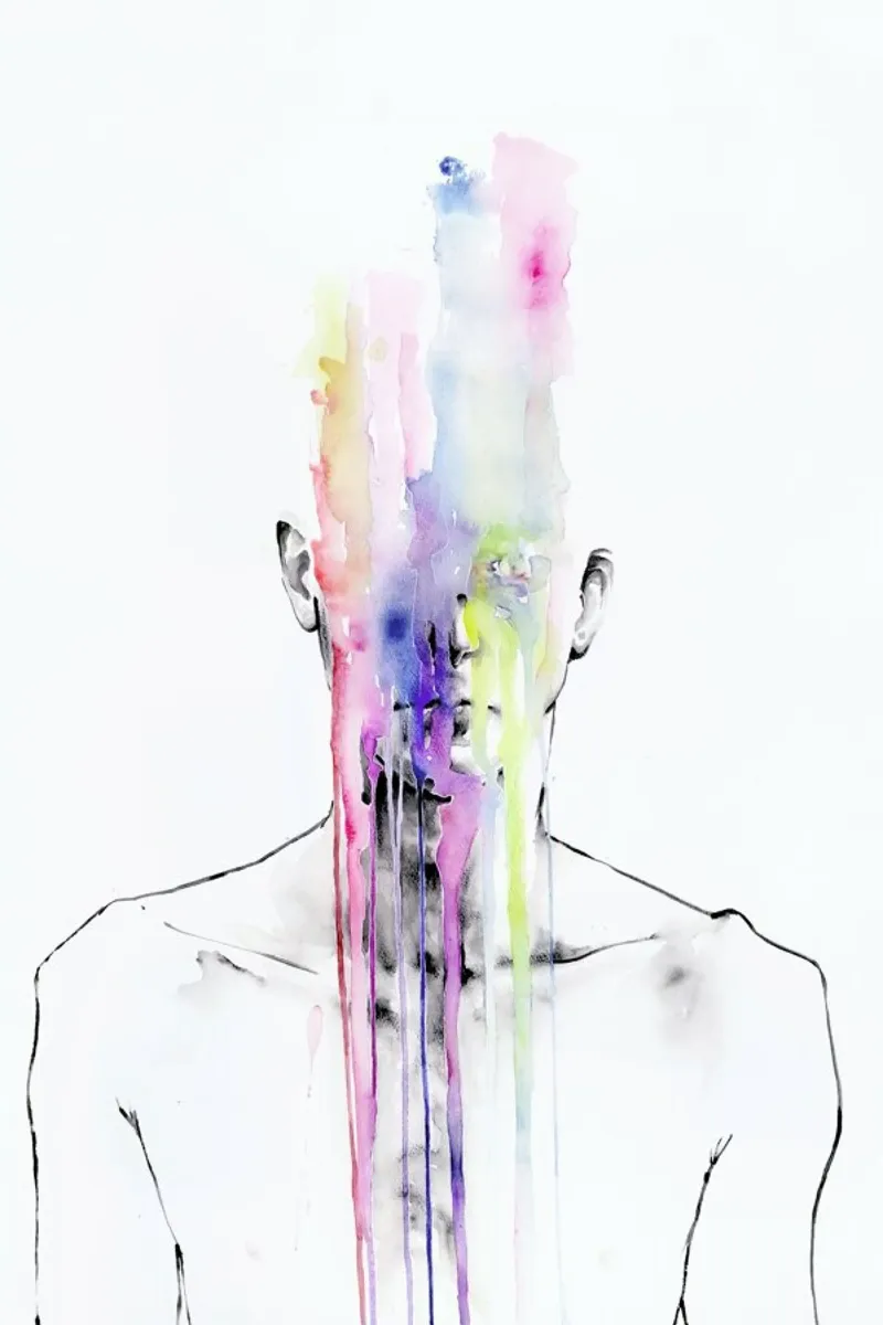 All My Art Is on You pellicola backlit da agnes-cecile
