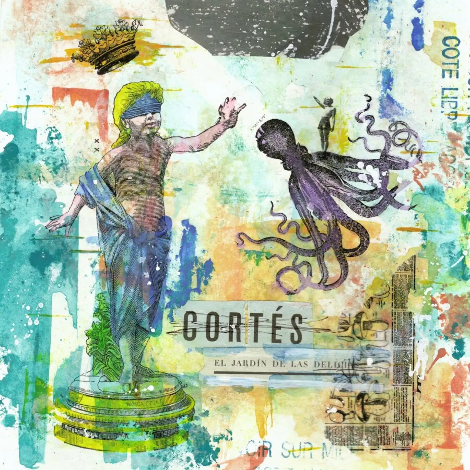 Cortes poster con telaio in legno da Tameo