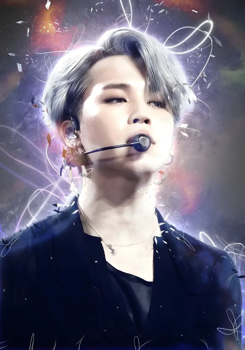 Jimin BTS alluminio dibond da mitom