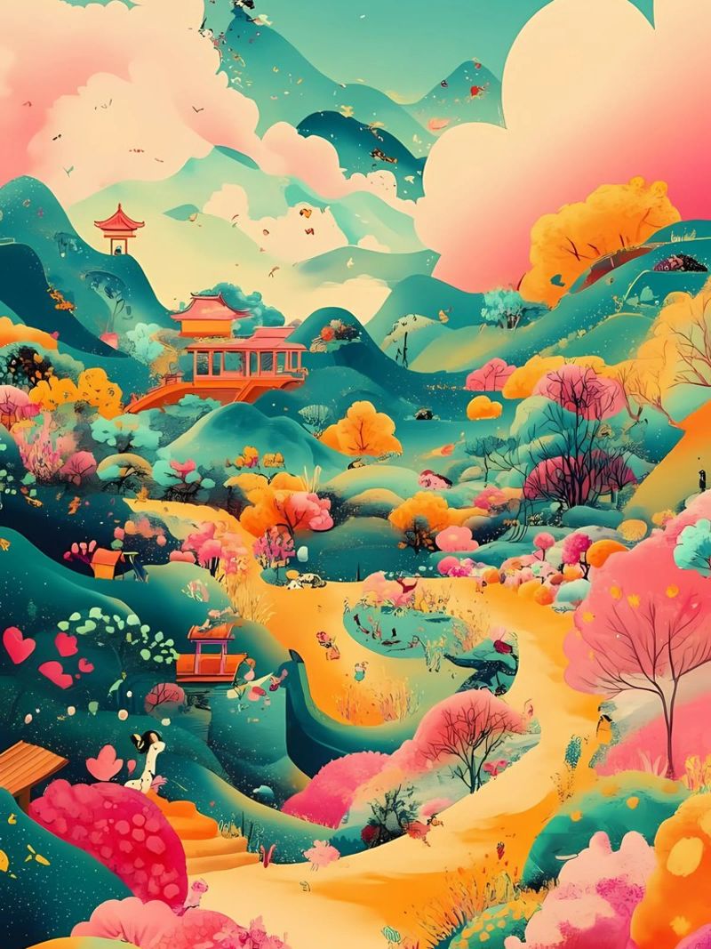 Landschaft Poster von khoaimi