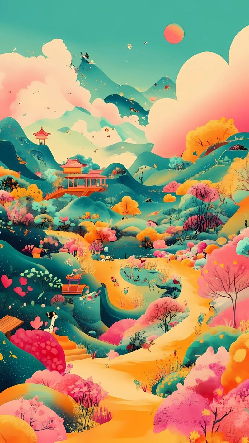 Landschaft Poster von khoaimi