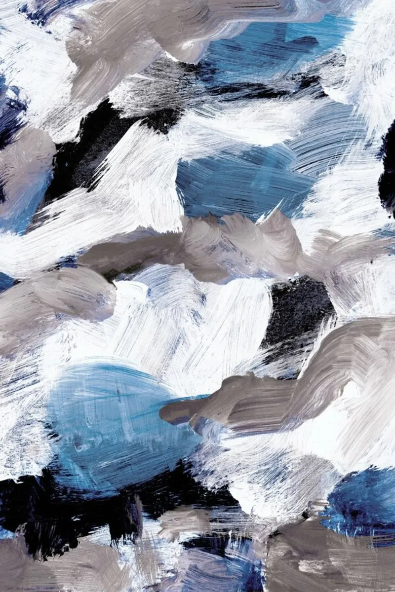 Abstract Painting VI alluminio dibond da IRIS LEHNHARDT FINE ART