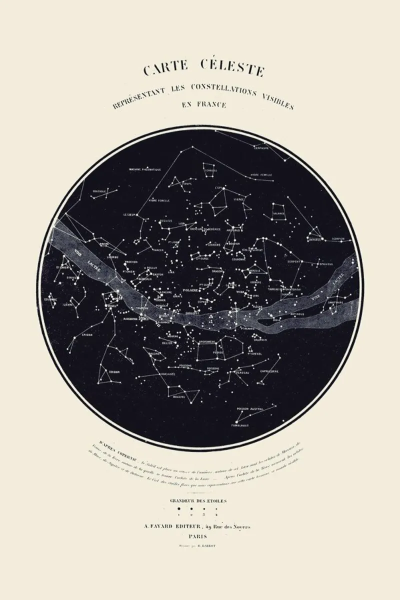 Carte du Ciel carta hahnemühle da Astër
