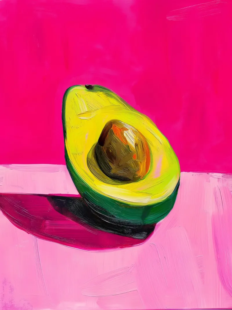 Avocat pop art carta hahnemühle da Spice & Style
