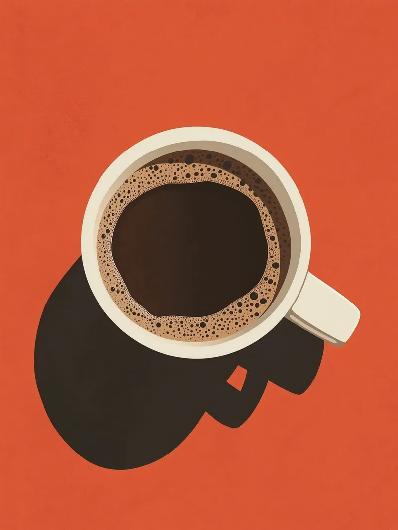 Tazza da caffè minimalista plexiglass da Spice & Style