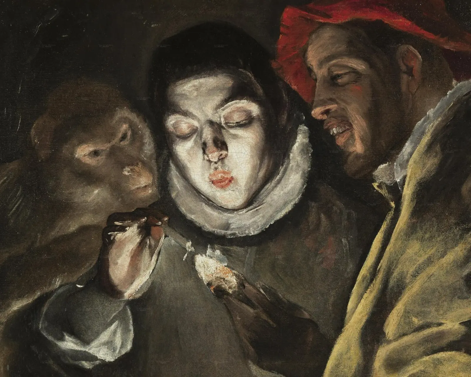 El Greco (Domenikos Theotokopoulos) Fábula pellicola backlit da Timeless Artworks