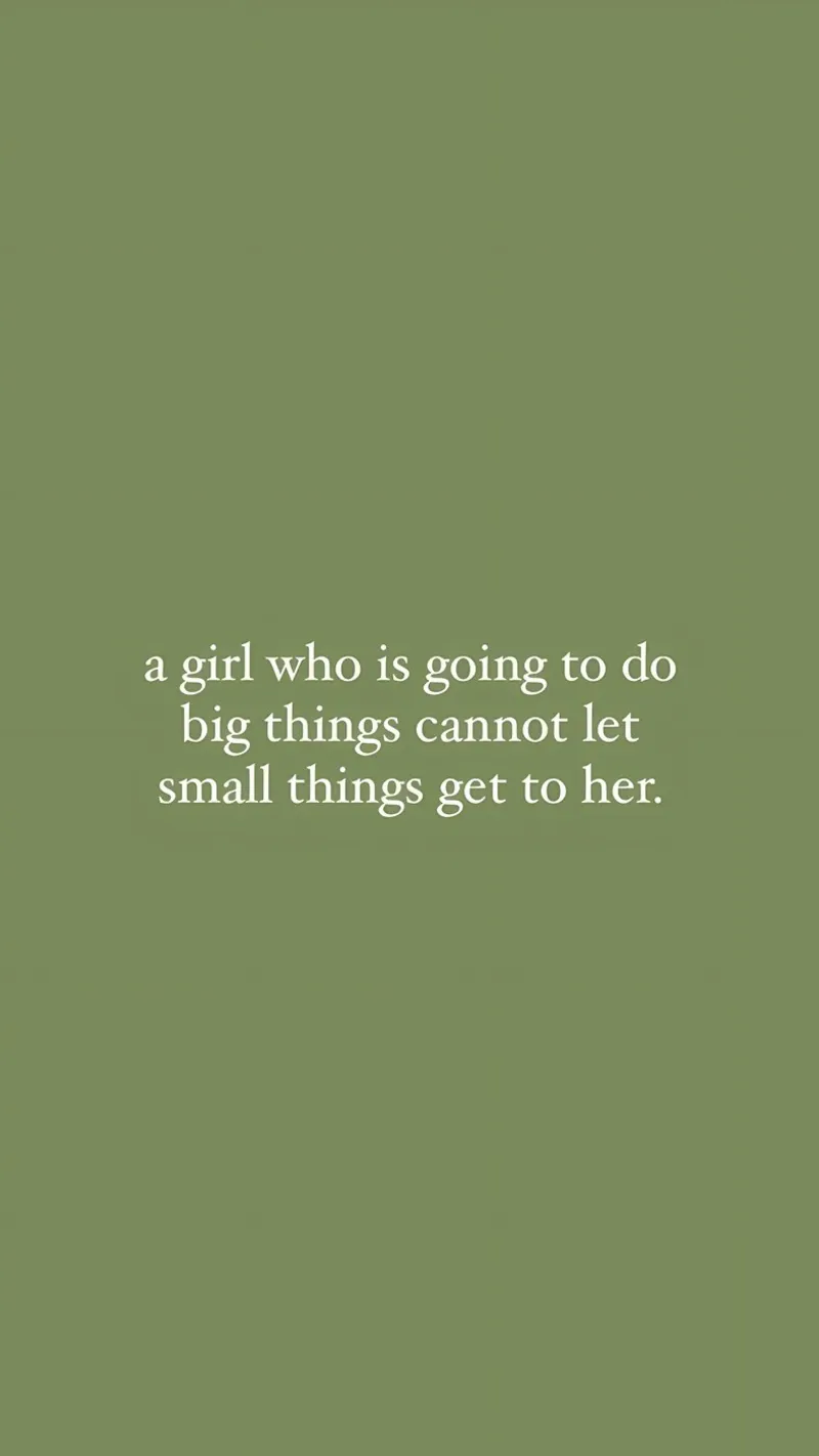 a girl who is goinng to do big things cannot let small get t canvas by bonglantrungmuoi