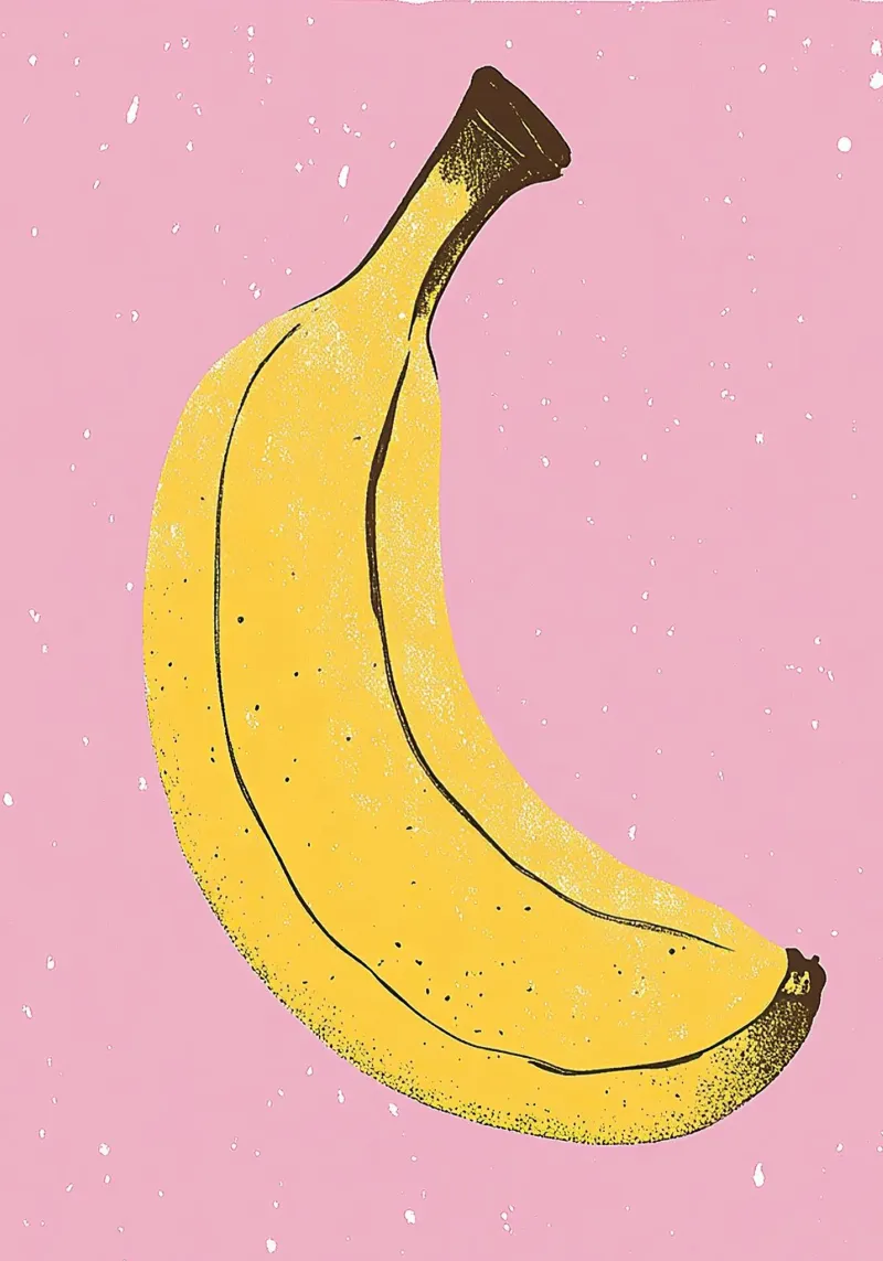 Banane pellicola backlit da Nikis Art Studio