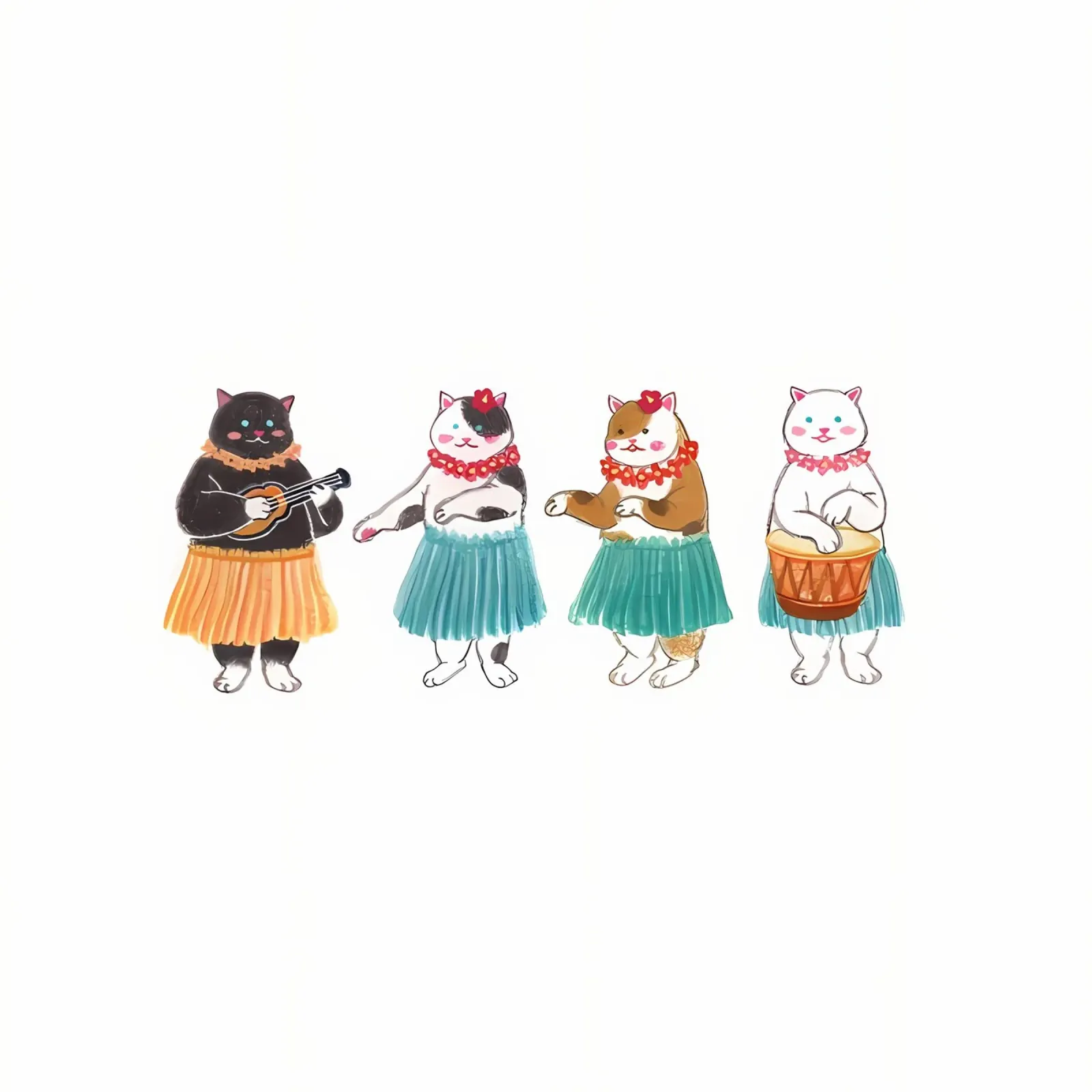 gatto freddo poster con telaio in legno da bonglantrungmuoi
