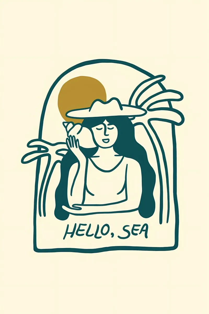Ciao mare di Sarah Tate pellicola backlit da bonglantrungmuoi