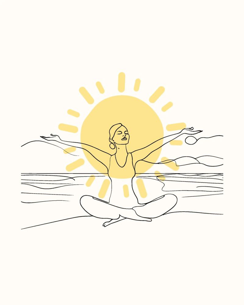 Sonnenfrau Poster von designsbysophia