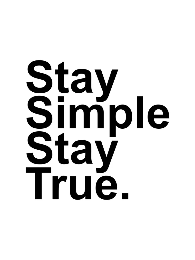 Rester simple, rester vrai hahnemühle de Inspirify