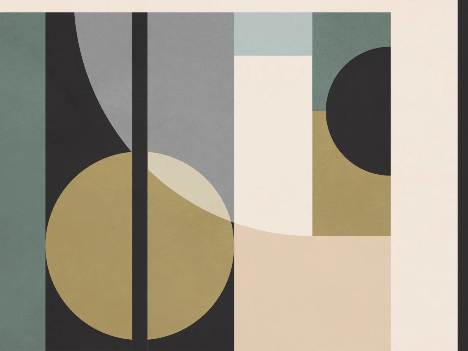 geometric abstract 144 poster by Gaite