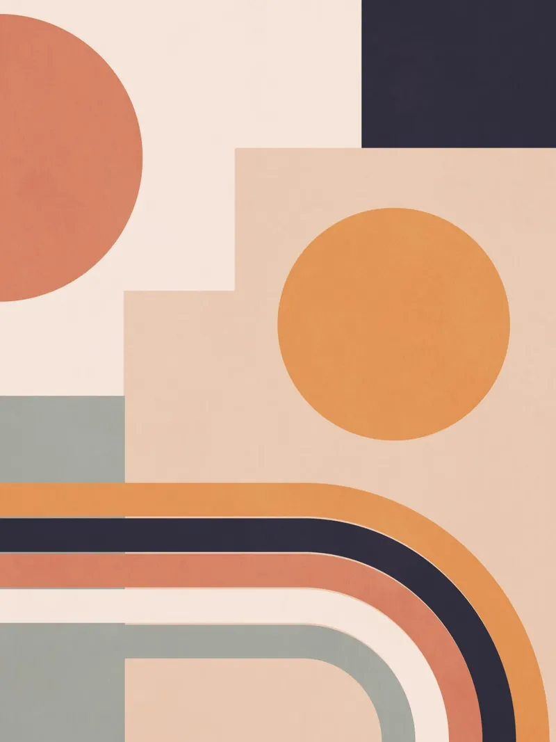geometrisch abstrakt 150 Alu-Dibond von Gaite