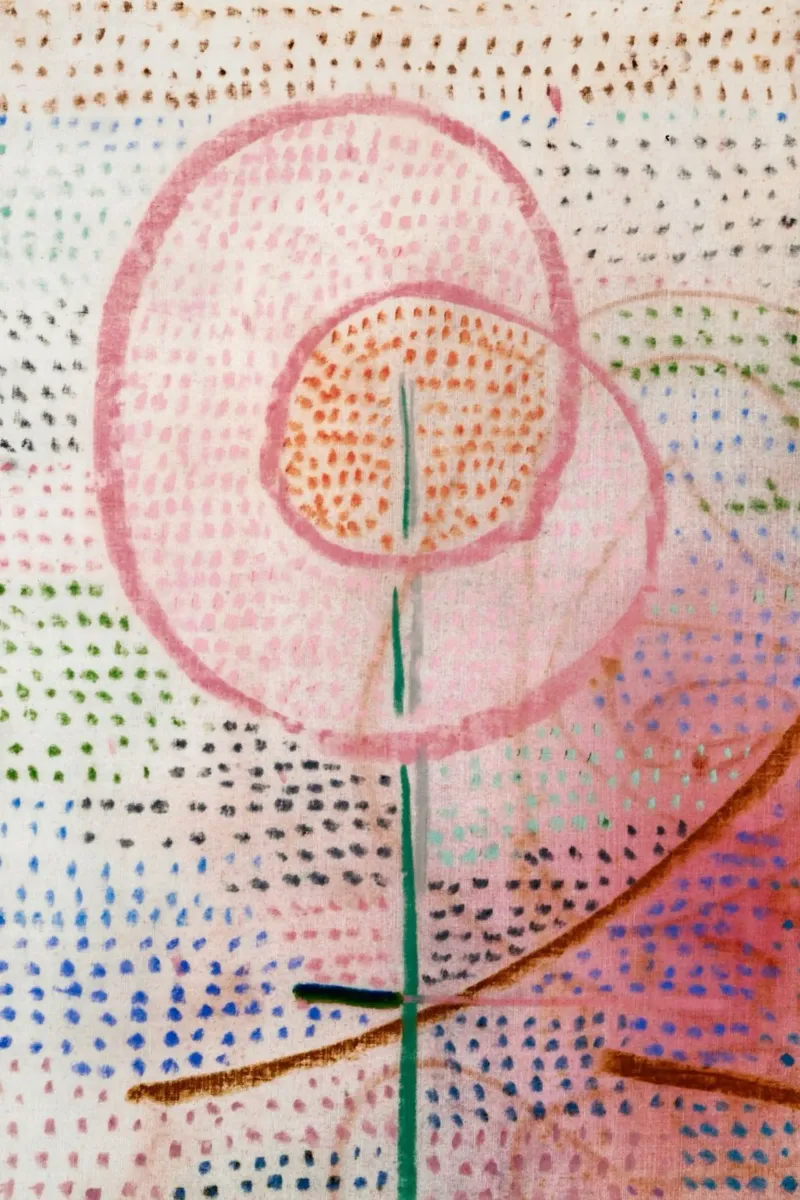 Blossoming - Paul Klee canvas met Baklijst van Second Canvas