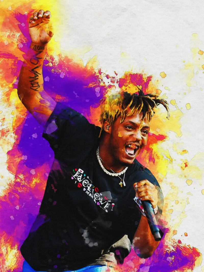 Smudge Juice Wrld Konzert Hahnemühle von Gunawan Rb