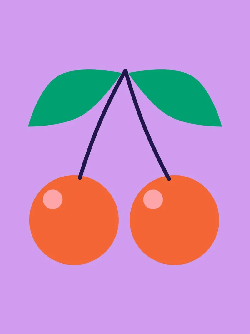 FUN Cherries alluminio dibond da All Colours